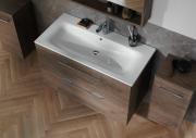 Koupelnová skříňka s umyvadlem Geberit Selnova 100x50,2x65,2 cm ořech hickory světlý 501.247.00.1 (obr. 3)