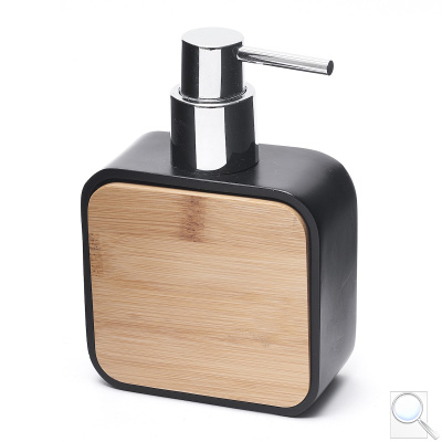 Dávkovač mýdla Optima Hombre černá HOM99. obr. 1