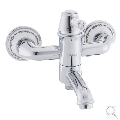 Vanová baterie SIKO Provence bez sprchového setu 150 mm chrom SIKOBSPV222. 