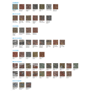 Tvarovka štípaná ze 3 stran - sloupová. Barvy KB 9-21 B Standard&nbsp;