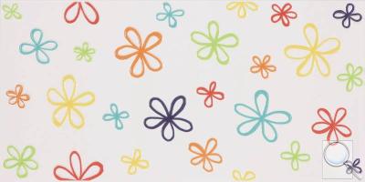 Dekor Fineza Happy mix barev Flower