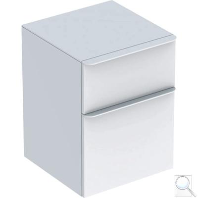Koupelnová skříňka nízká Geberit Smyle Square 45x60x47 cm bílá 500.357.00.1 obr. 1