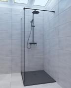 Sprchová vanička obdélníková SAT Alek 120x90 cm litý mramor černá SATALEK12090 (obr. 6)