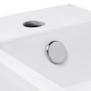 Umývátko Glacera Bigio 50x25 cm otvor pro baterii vlevo BG5025L. obr. 5