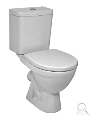 WC kombi komplet stojící Jika Lyra Plus zadní odpad H8263860002423. obr. 1