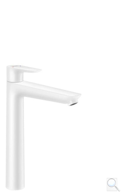 Vysoká umyvadlová baterie Hansgrohe Talis E s výpustí matná bílá 71716700. obr. 1