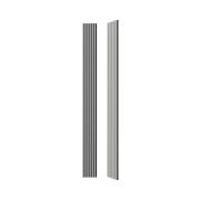 Obkladová lamela Fineza Spline Acoustic Glacier Grey bílá. im-1200-SPLINEACGG6-004 