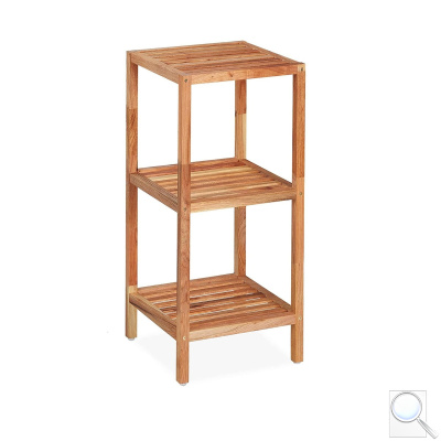 Regál Naturel Home 36x79x36 cm ořech mat HOMEREG3. obr. 1