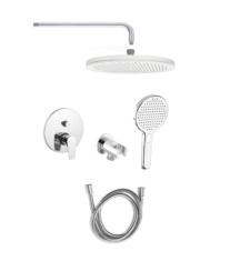 Sprchový systém SAT Project včetně podomítkového tělesa chrom lesk SATBPSETPRO1
