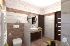 Koupelna Fineza Brick America - bila-cihlova-koupelna-fineza-brick-america-s-vanou-strchovym-koutem-002
