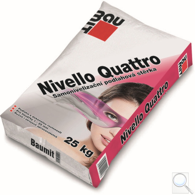 Samonivelační stěrka Nivello Quattro Baumit 1-25 mm. 