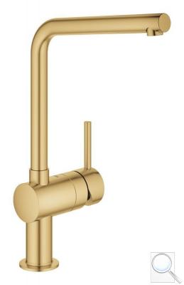Dřezová baterie Grohe Minta s otočným ramínkem kartáčovaný Cool Sunrise mat 31375GN0 obr. 1