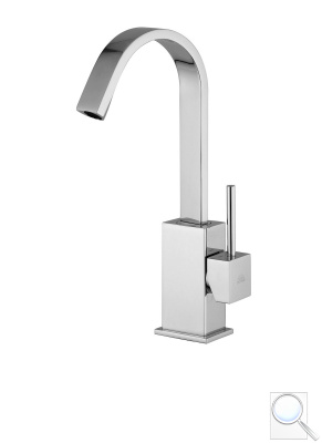 Vysoká umyvadlová baterie Paffoni Level bez výpusti chrom LEA878.