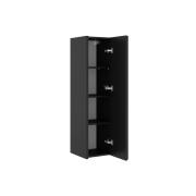 Koupelnová skříňka vysoká SAT Delano 34x125x36 cm černá DELANOV35CD. obr. 2 
