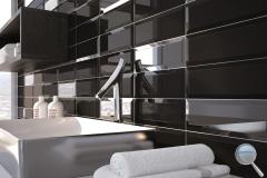Chic Colors. koupelny-Chic-Colors-bisel-10X30-ambiente-negro-plata
