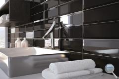 Chic Colors - koupelny-Chic-Colors-bisel-10X30-ambiente-negro-plata
