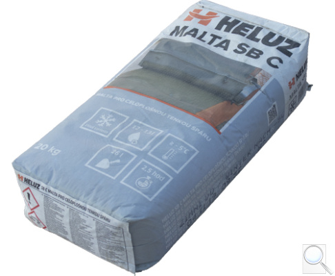 HELUZ SBC malta pro celoplošnou tenkou spáru Z (zimní) 20 kg. obr. 1