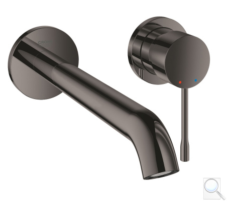 Umyvadlová baterie Grohe Essence New bez podomítkového tělesa Hard Graphite 19967A01.