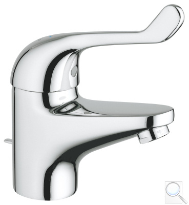 Umyvadlová baterie Grohe Euroeco s výpustí chrom 32788000. 