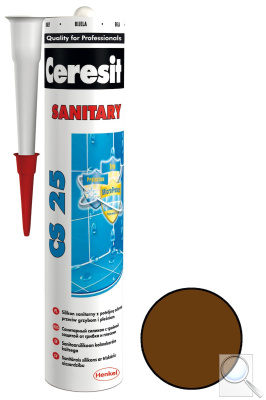 Silikon Ceresit CS 25 chocolate 280 ml. 