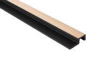 Obkladová lamela pravé ukončení Fineza Slat Large Light oak béžová