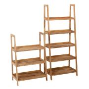Regál Naturel Home 63x94x36,4 cm ořech mat HOMEPOL3. obr. 2 