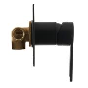 Sprchová baterie Paffoni Ringo včetně podomítkového tělesa černá RIN010NO. obr. 4&nbsp;