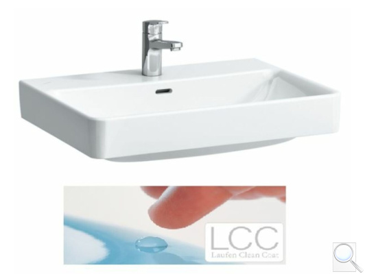 Umyvadlo Laufen Pro S 65x46,5 cm otvor pro baterii uprostřed H8169644001041. obr. 1