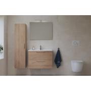 Koupelnová sestava s umyvadlem zrcadlem a osvětlením Vitra Mia 59x61x39,5 cm dub MIASET60D (obr. 6)