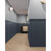 Obklady Fineza Boiserie indigo modrá. &nbsp;