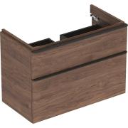 Koupelnová skříňka pod umyvadlo Geberit Smyle Square 58,4x62x47 cm, 73,4x62x47 cm, 88,4x62x47 cm, 118,4x62x47 cm ořech. 88,4x62x47 cm 500.354.JR.1 