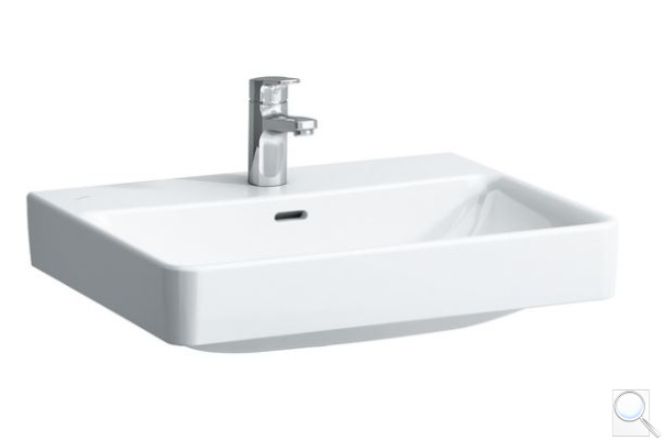 Umyvadlo Laufen Pro S 55x46,5 cm, 60x46,5 cm otvor pro baterii uprostřed 1696.3.000.104.1. 