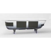 Obdélníková vana Vivien Silent+ SAT smaltovaná ocel s odhlučněním. obr. 3 (odhlučnění)&nbsp;