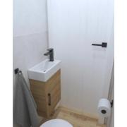 Umyvadlová baterie SAT Vision bez výpusti černá matná SATBSVI271C. obr. 9