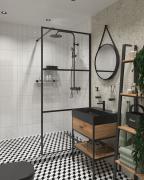 Sprchová zástěna walk-in Walk-In / dveře 90 cm SAT Walk-in SIKOWI90CP (obr. 8)