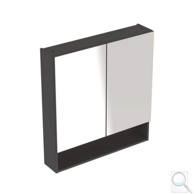 Zrcadlová skříňka Geberit Selnova 78,8x85 cm lakovaný láva 501.269.00.1 obr. 1