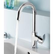 Vysoká umyvadlová baterie Grohe Eurosmart New s výpustí chrom 23537002. obr. 3 