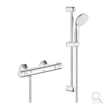 Sprchová baterie GROHE Grohtherm se sprchovým setem 150 mm chrom 34565001 obr. 1