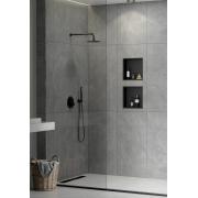 Vestavná polička SAT Aurum černá matná 30x30 cm SATAURN3030MB. obr. 2&nbsp;