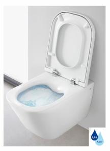 WC závěsné Roca The Gap zadní odpad A34647L00M