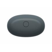 Umyvadlo na desku SAT Aula 60x36 cm tmavě šedá mat bez otvoru pro baterii, bez přepadu SATAU6036MG. obr. 2&nbsp;