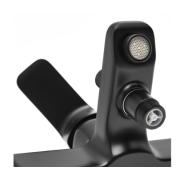 Vanová baterie SAT Cube Way bez sprchového setu 150 mm černá matná CU222C. obr. 6&nbsp;