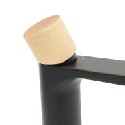 Vysoká umyvadlová baterie SAT Fusion bez výpusti páka světlé dřevo SATBSFU285DSC. &nbsp;(5)