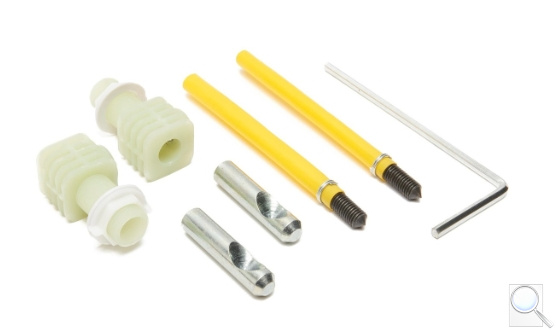 Skryté uchycení WC závěsné mísy SAT Brevis SATBRESU. obr. 1