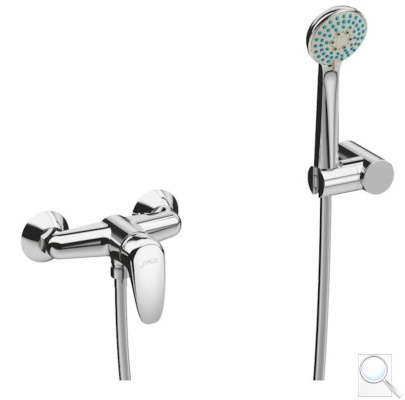 Sprchová baterie Jika Deep se sprchovým setem 150 mm chrom H3311U70041311. 