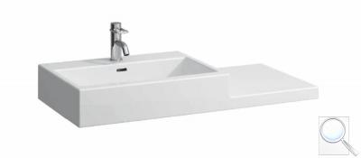 Nábytkové umyvadlo Laufen Living City 100x46 cm otvor pro baterii uprostřed H8184320001041 obr. 1