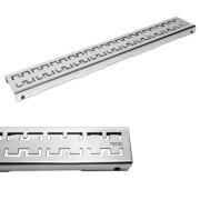 Rošt pro sprchový žlábek rovný Tece Drainline 75 cm leštěná nerez basic 600810. Royal 