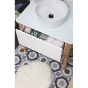 Umyvadlo na desku Triomini Slim 40x40 cm bez přepadu SLM4040. SLM4040-6 