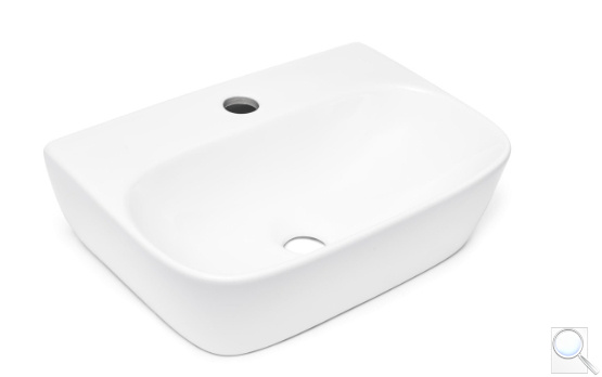 Umývátko SAT Brevis 43x30 cm bez přepadu SATBRE4330R. obr. 1