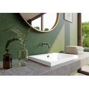 Umyvadlo na desku Kaldewei Puro 46x46 cm alpská bílá bez otvoru pro baterii 900306003001. obr. 3&nbsp;